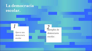 ¿qué es el gobierno escolar? La Democracia Escolar By Anderson Carlosama