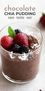 Chocolate Chia Pudding Easy Make Ahead Real Vibrant Recipe In 2020 Chocolate Chia Pudding Recipes Chocolate Chia Pudding Chocolate Chia Seed Pudding