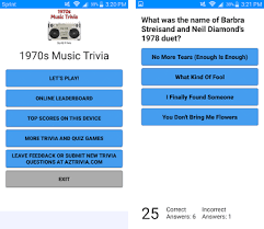 Disco was at its peak,. 1970s Music Trivia Apk Download For Android Latest Version Com Aztrivia Music Trivia 1970s
