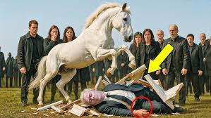 Cheval s'arrête aux FUNÉRAILLES, BRISE le CERCUEIL de son maître, et un BILLET  ÉTRANGE est trouvé. - YouTube