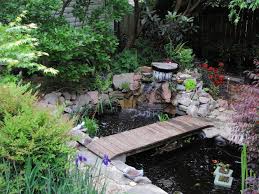 Pin By Tina Grimes On For The Farm Garden Pond Design Ponds Backyard Pond Bridge