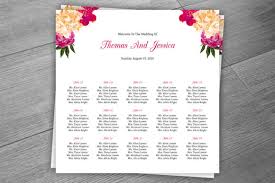 Download Wedding Seating Chart Template Graphic By Sistecbd Creative Fabrica SVG Cut Files