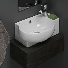 Mini Ceramic Vessel Bathroom Sink With Overflow Ceramic Bathroom Sink Wall Mounted Bathroom Sinks Corner Sink Bathroom