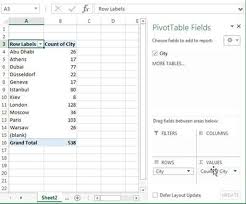 Excel Count Occurrences