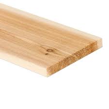 1 In X 6 In X 8 Ft Cedar Board Lowes Com Cedar Boards Cedar Wood Species