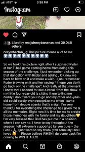 Cory puts out a heartfelt message about why he's done with the challenge  for a few seasons : r/MtvChallenge