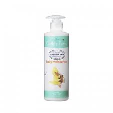 Detergente delicato arricchito con camomilla ed aloe vera, biologiche e naturali. Elave Baby Moisturising Baby Bath 400ml