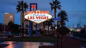 For fabulous las vegas, nevada with a neon light frame surrounding text over white with copy space. Welcome To Fabulous Las Vegas Sign Turns 60 Video Las Vegas Review Journal