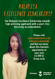 The malaysian international scholarship (mis) is an initiative by the malaysian government to attract the best brain from around the world to pursue advanced academic studies in malaysia. Malaysia Excellence Scholarship University Sunderland