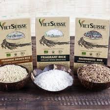 Gạo trắng hữu cơ Vietsuisse 1kg - Green Talk