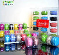 Clear Blister Macaron Plastic Clamshell Packaging - Agreen ...