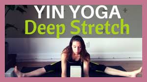 These deeper tissues or tendons can be worked at, only when one holds a yoga pose for a longer duration. Yin Yoga For A Deep Hip Stretch Hip Opening Yoga Stretches Youtube