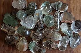 So the veins were caused by hot water. Garden Lodolite Quartz Crystal Energy In Balance