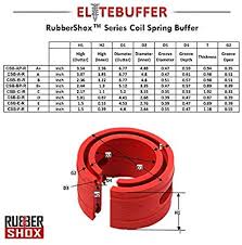 Elitebuffer Front Rear Automobile Coil Spring Buffer Booster Performance Upgrade