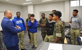 Christian Rhodes Kicks Off St. Peter Claver Lunchtime Speaker Series