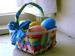 Diy panier paques have a graphic associated with the other. Bricolage Paques Comment Faire Un Beau Panier Decoratif