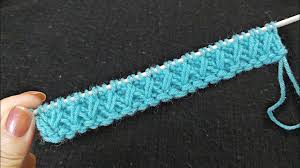 These 4 knitting border options are great for blankets, scarves, and other projects knitting patterns by underground crafter. à¤…à¤²à¤— à¤¸ à¤Ÿ à¤‡à¤² à¤• à¤¬ à¤° à¤¡à¤° à¤¬ à¤¨ Knit Fancy Edging Border Very Easy Criss Cross Knitting Pattern Youtube