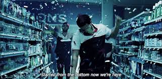 What does drake's song started from the bottom mean? Bart Simpson Macht Einen Auf Drake Mit Started From The Bottom