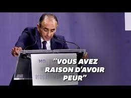 Actualités convention de la droite convention droite convention droite france discours eric zemmour discours zemmour. Eric Zemmour Affiche Sa Peur Face A L Extermination De L Homme Blanc Heterosexuel Youtube