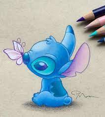 Stitch | Stitch drawing, Disney drawings, Cute disney drawings