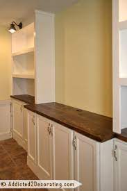 My Diy Built In Bookshelves Wall Is Finished Addicted 2 Decorating Living Room Built Ins Wall Bookshelves Home
