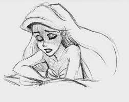 Princess Ariel Sketch Disney Sketches Sketches Disney Concept Art