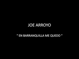344,233), входит в плейлисты «классика сальсы: Joe Arroyo En Barranquilla Me Quedo Youtube