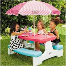 Little Tikes L O L Surprise Birthday Party Table With Umbrella Pink White Blue 651656m Best Buy Kids Picnic Picnic Table With Umbrella Kids Picnic Table