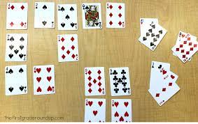 This game can be played with 2 or more players. Primary Math Card Games Firstgraderoundup