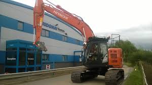 New Hitachi Zx 225 Uslc 6 Zero Tail Swing Excavators Added To Fleet