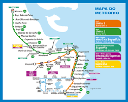 * o tempo de percurso informado é estimado, válido apenas para o trajeto em metrô, baseado no tempo médio de deslocamento entre as estações, a partir do embarque no trem, podendo sofrer variações por questões operacionais. Metro Rio