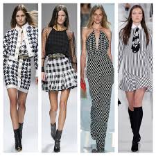 A pop of color adds fun to the look. Trends To Try Black White Fibi Clo