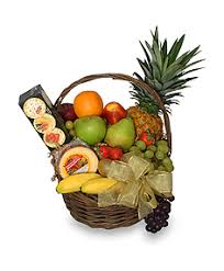 gourmet fruit basket gift basket in