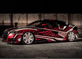 Audi A5 Dazzle Camo Wrape Audi A5 Audi Audi S5