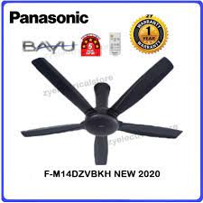 Side by side, the standard. Panasonic Bayu 5 56 5 Blades R C Ceiling Fan F M14dz New 2020 F M14d5 Black White Shopee Malaysia