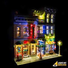 Detective S Office 10246 Lego Light Kit Light My Bricks