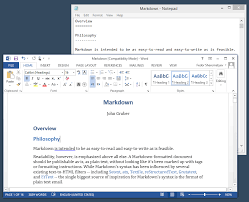 Markdown Plugin For Microsoft Word Microsoft Word Document Writing Jobs Microsoft Word