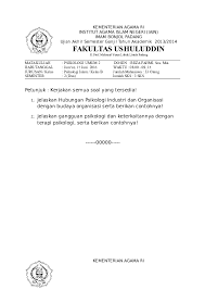 Magister manajemen eksekutif angkatan 49. Doc Soal Ujian Semester Genap Ta 2015 2016 Reza Fahmi Academia Edu