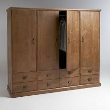 Armoire Steel Wardrobe 4 Door Wardrobe