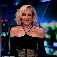 March 2021 carrie's white one shoulder top. Fans Go Wild Over Carrie Bickmore S Sexy Look On The Project Daily Mail Online
