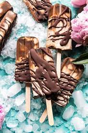 Chocolate Coconut Latte Fudge Popsicles Half Baked Harvest Recipe Fudge Popsicles Popsicle Recipes Half Baked Harvest