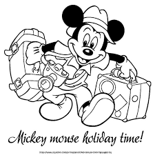 Minnie mouse was revitalized with the premiere of the 1988 television special totally minnie, her first starring role. Mickey Going Holiday Coloring Page Mickey Coloring Pages Mickey Mouse Coloring Pages Disney Coloring Pages
