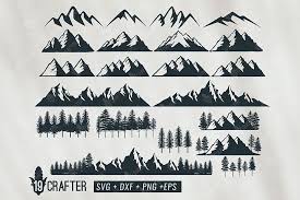 126,000+ vectors, stock photos & psd files. Mountain Forest Svg Bundle 421761 Svgs Design Bundles In 2020 Mountain Svg Graphic Svg