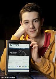 Ben Towers hires himself at Towers Design as apprentice so he can leave  school