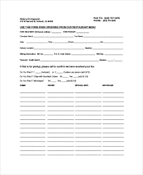 Examine the following nutrition labels and answer the questions. Free 9 Sample Food Order Forms In Ms Word Pdf