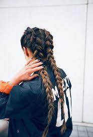 Two Braids French Long Hair Ombre Hair Styles Gorgeous Hair Hair Looks