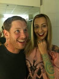 She is also the wife of slipknot frontman corey. Brenna Corey Taylor Famousfix Com Post