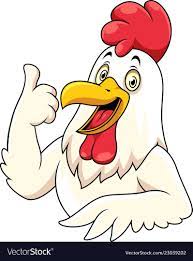 Cartoon Happy Rooster With Showing Thumbs Up Vector Image On Vectorstock Vector Illustration Cartoon Graphic Design Logo