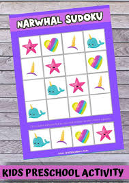 Math is essential, but that doesn't mean it has to be boring. Easy Sudoku For Kids Craft Play Learn