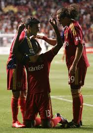 Mls Garcia Boosts Rsl To Win Over L A Galaxy Real Salt Lake Mls Soccer Lake